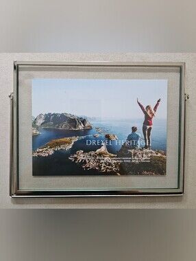 NWT Drexel Heritage Silvertone Floating Frame 5 x 7